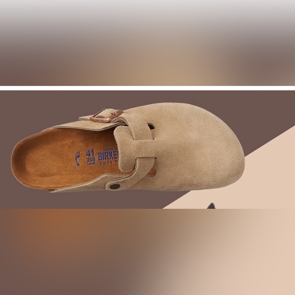 COPY - brand new never worn boston birkenstocks